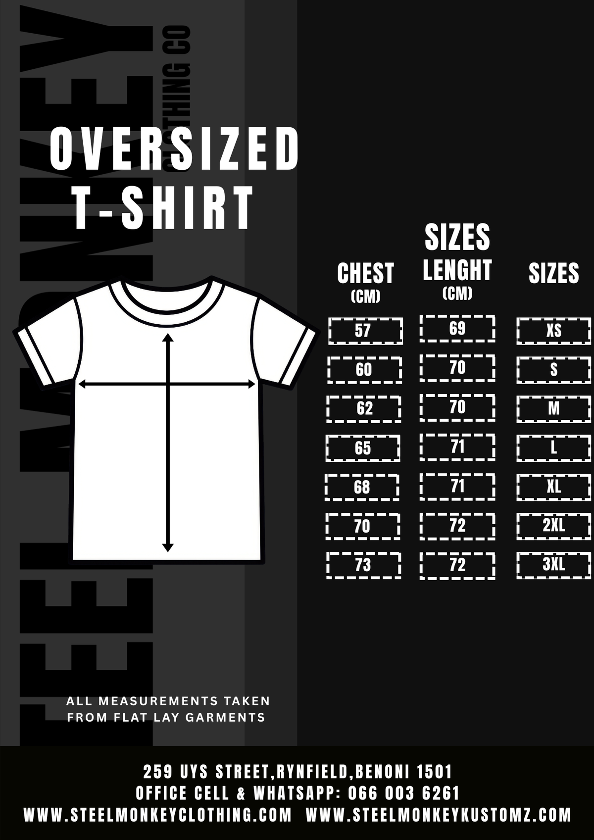 Steel Monkey — The Premium Blank Tee (Oversized)