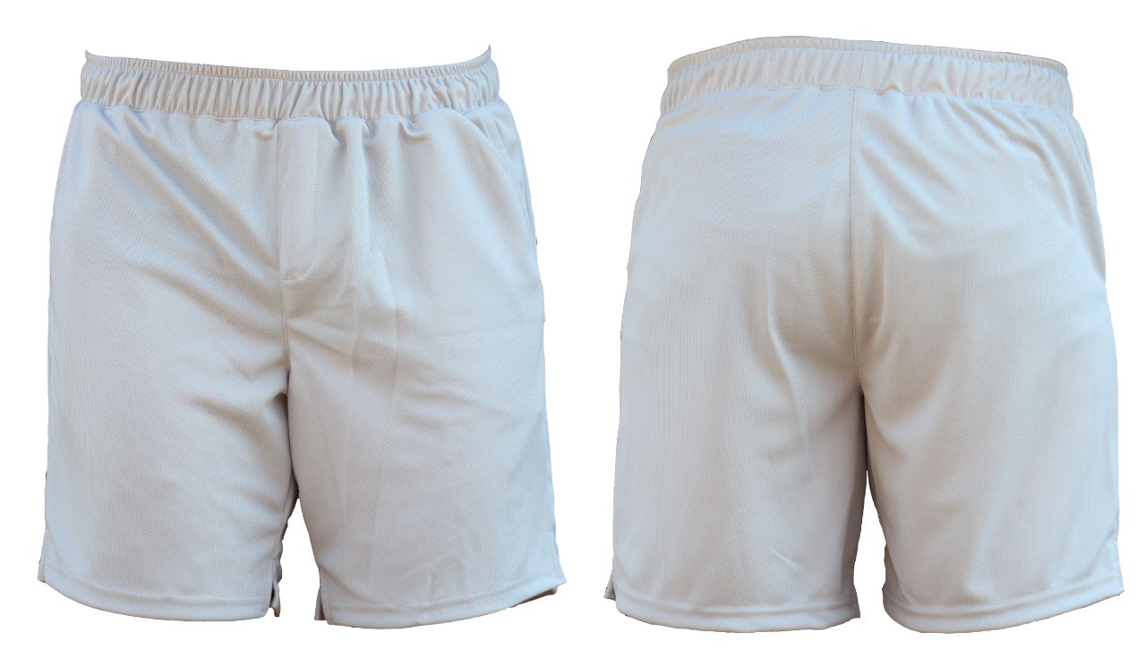 Mens Lightweight Shorts - Blanks - Silver