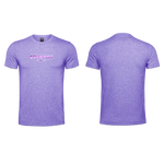 Ladies T-Shirt - Indigo - 3D Design - Purple