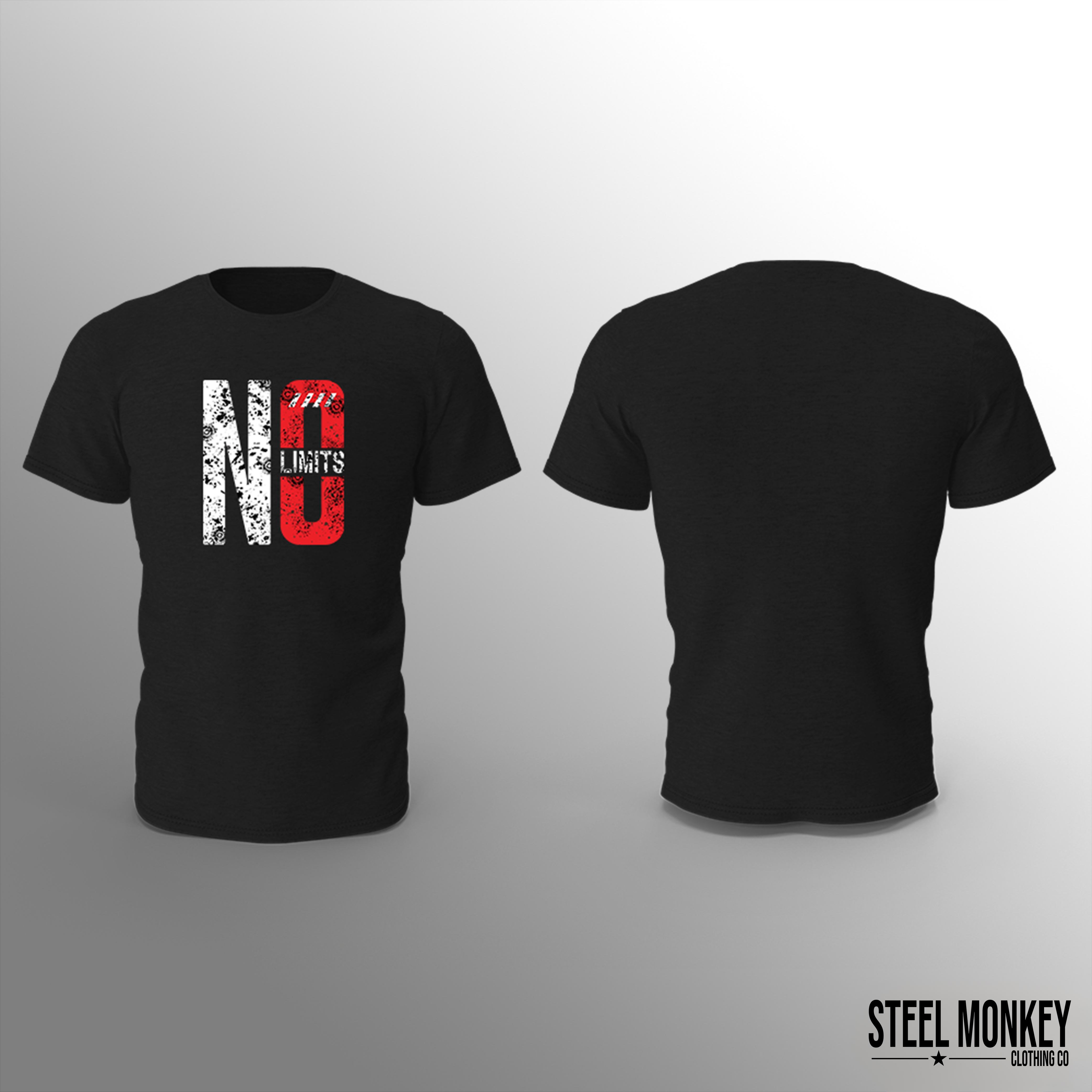 No Limits - Black - T-Shirt