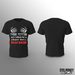 Drag Racer - Black - T-Shirt - Chest