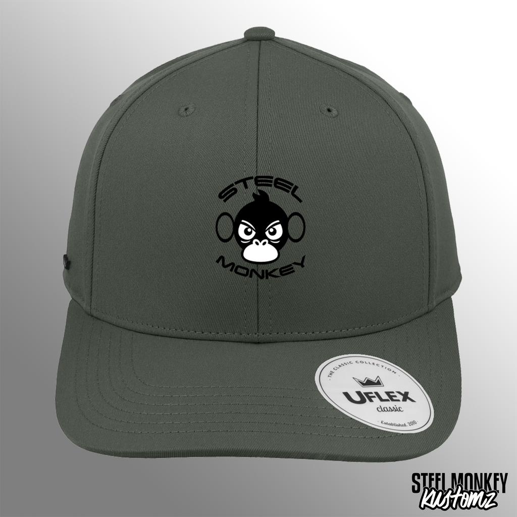 SM - Charcoal - Cap - Uflex Classic Mid Profile Cap