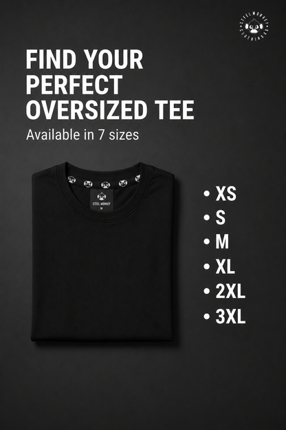 Steel Monkey  — The Premium Blank Tee (Oversized)