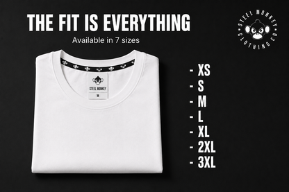 Steel Monkey - Ladies' Blanc Tee — White