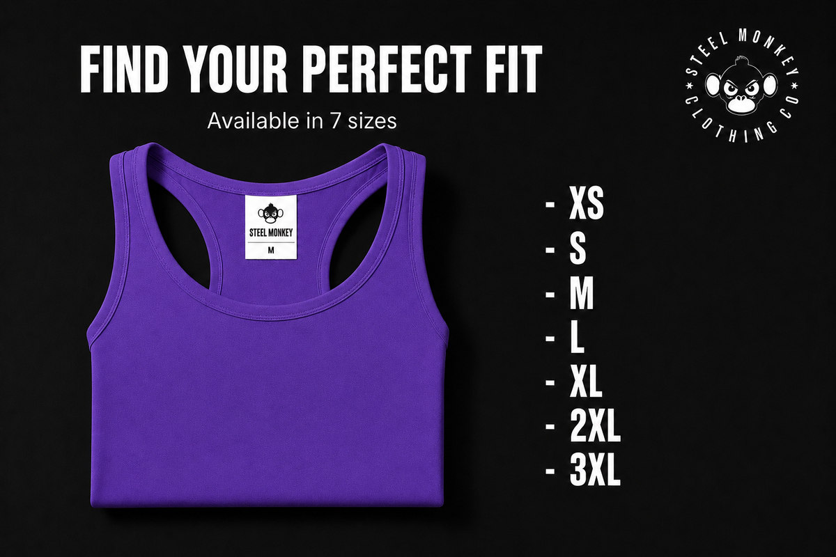 Steel Monkey  — The Ladies Ink Vest (Indigo Melange)