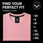 Steel Monkey™ Men's Faded Tee — Dusty Pink