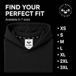 Steel Monkey™ Ladies' Essential Hoodie — Black