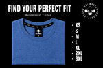 Steel Monkey™ Men's Denim Tee — Blue Melange