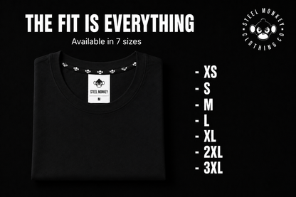 Steel Monkey - Ladies' Classic Tee — Black