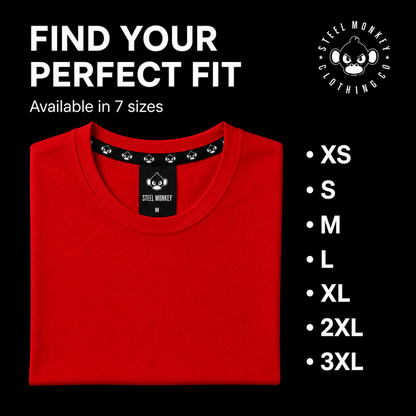 Steel Monkey - Men's Ignite Tee — Red