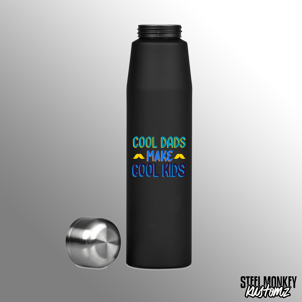 Lamda Lite Aluminium Water Bottle - 700ml - Black - Cool Dads