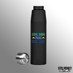 Lamda Lite Aluminium Water Bottle - 700ml - Black - Cool Dads