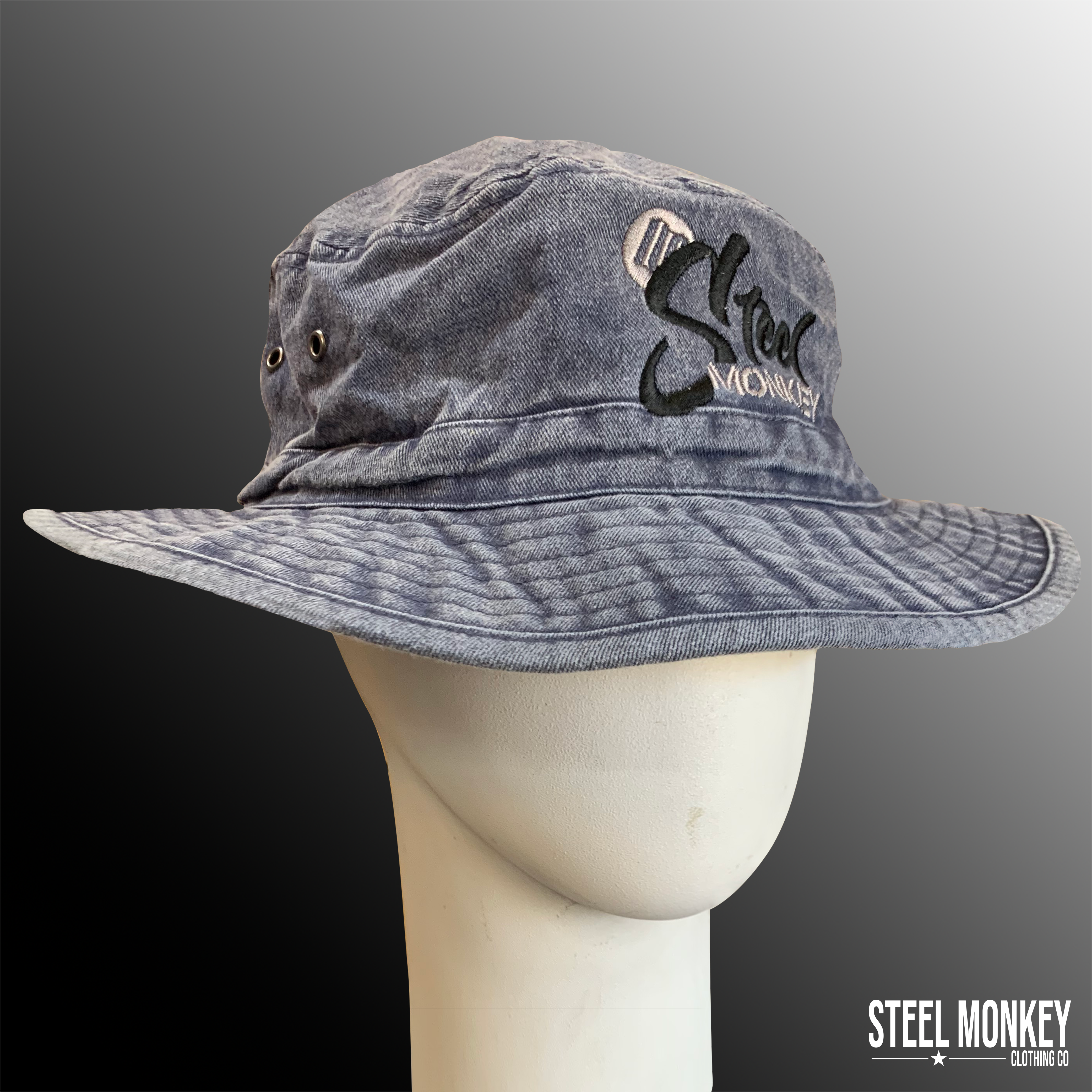 Denim Bucket Hat