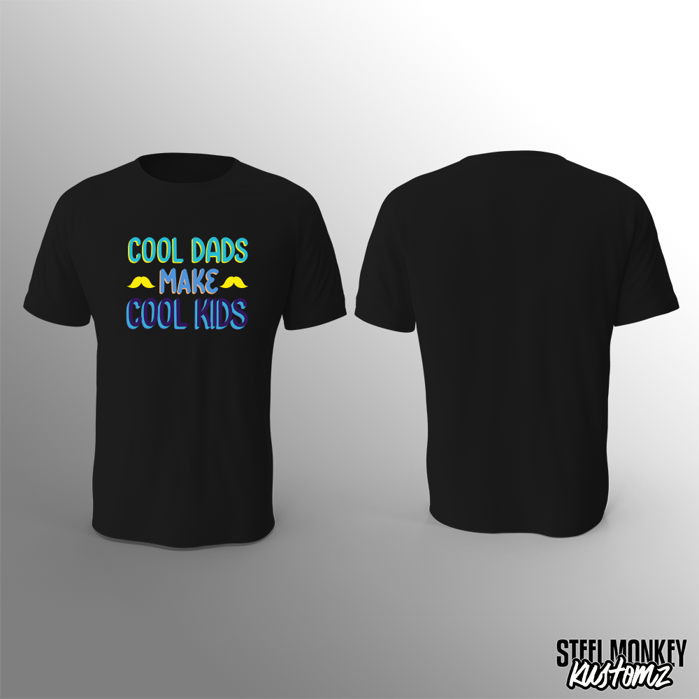 Cool Dads - T-Shirts - Black - Chest
