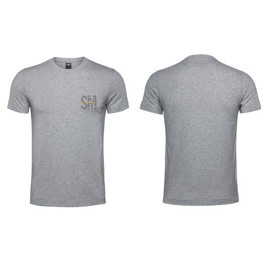 Ladies T-Shirt - Grey - SM - Pocket