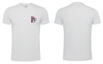 Ladies T-Shirt - White - Fusion - Small - Pink & Black