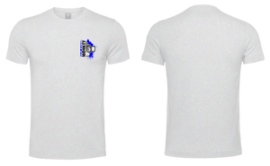 Mens T-Shirt - White - Fusion - Blue & Black