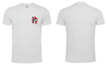 Ladies T-Shirt - White - Fusion - Pocket - Red & Black