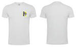 Mens T-Shirt - White - Fusion - Yellow & Black