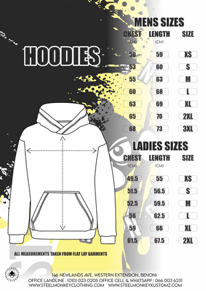 Mens Hoodie - SM Design Hoodie - Black