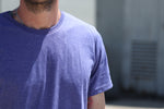 Mens T-Shirt - Blank - Indigo - Melange