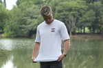 Mens T-Shirt - White - Super Chill Vibes Long Sleeved