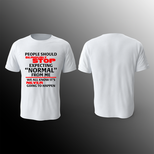 Normal T-Shirts White – Steel Monkey Clothing