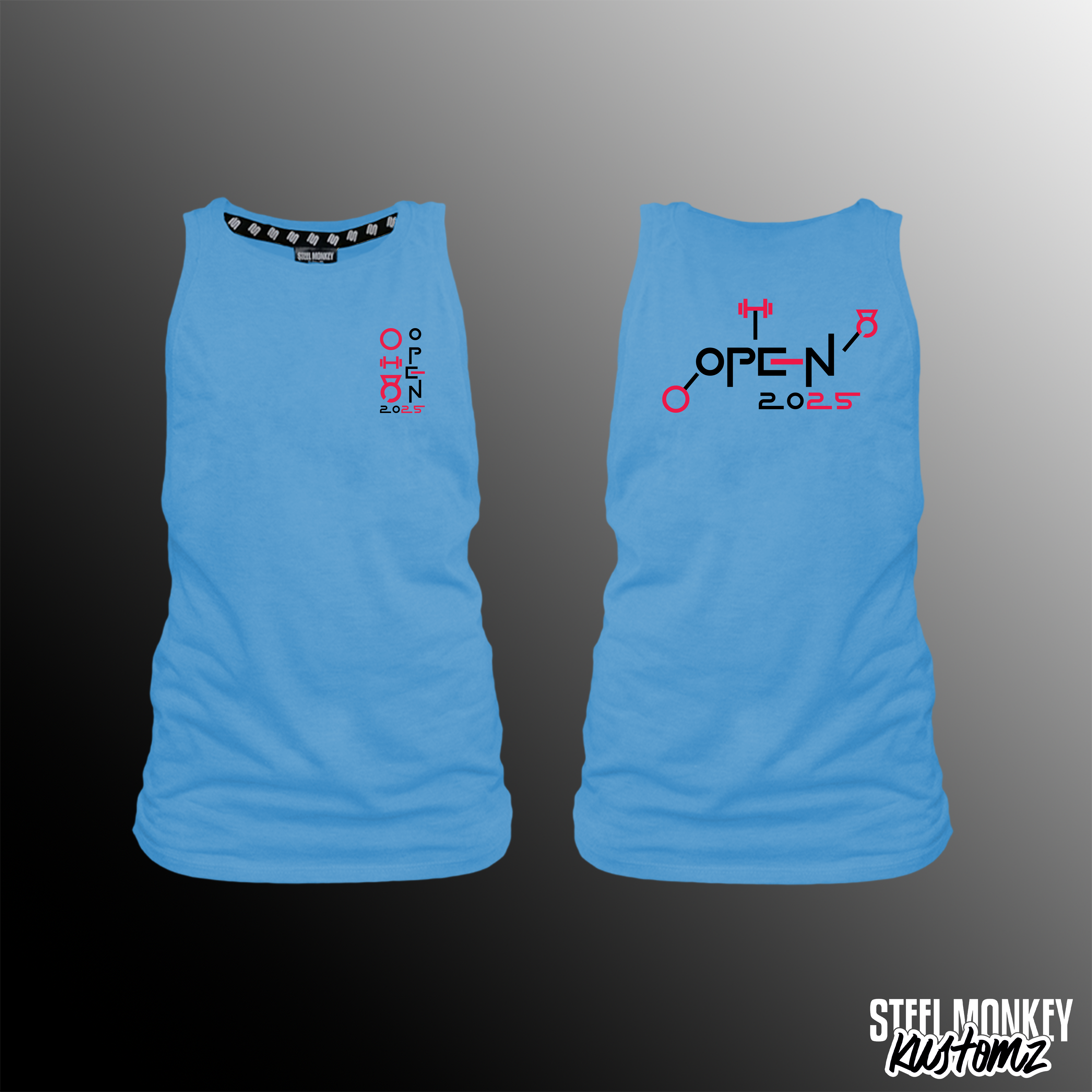 SG - Ladies - Open25 - Muscle Tanks - Pink