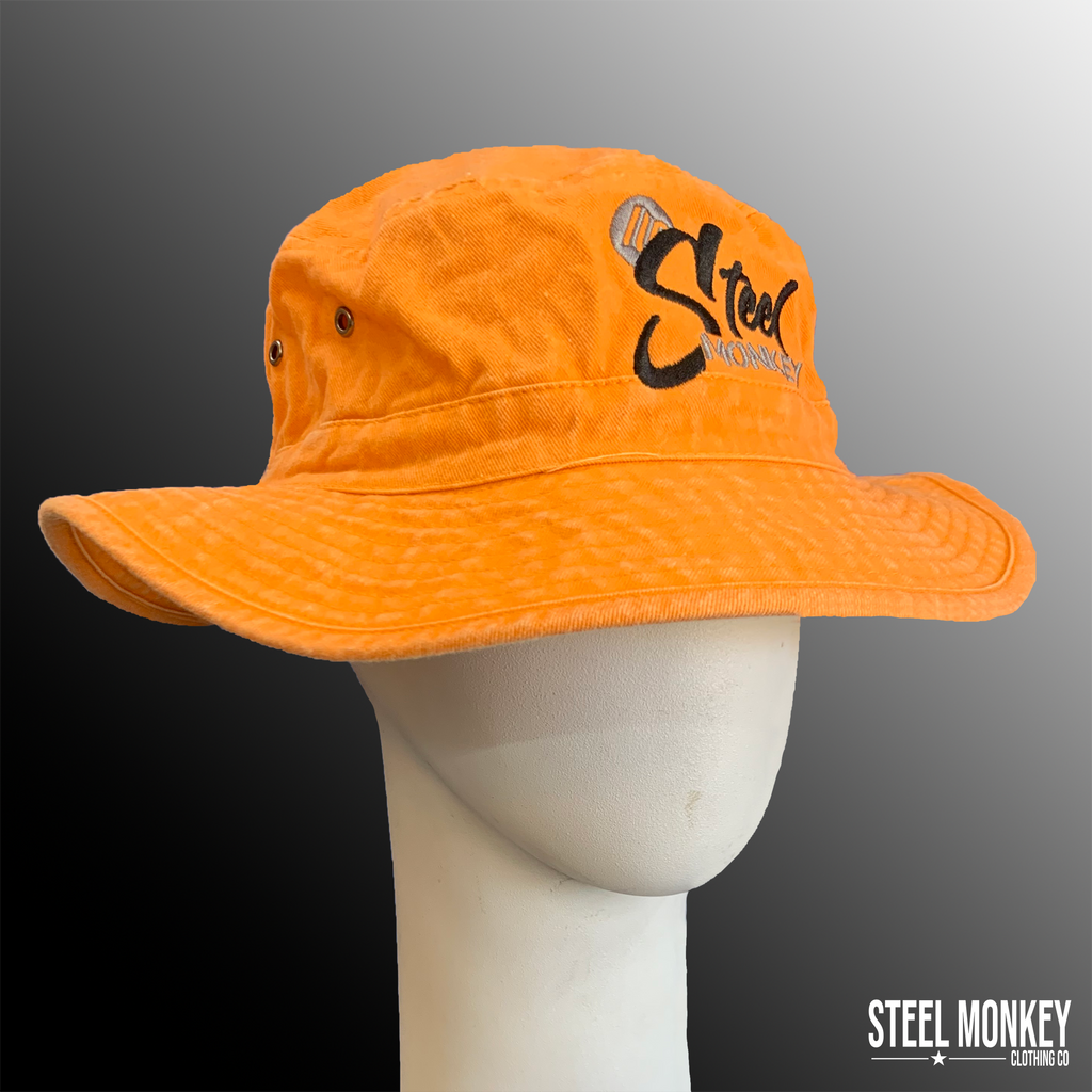 Orange Bucket Hat