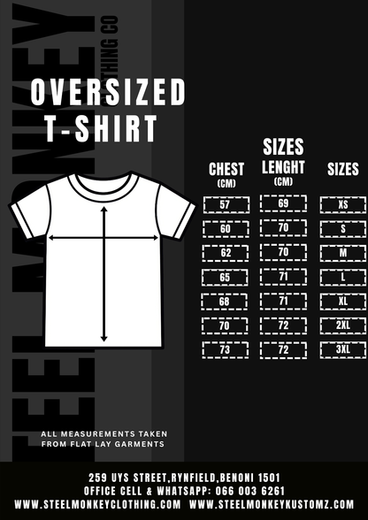 Steel Monkey  — The Premium Blank Tee (Oversized)