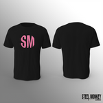 Ladies T-Shirt - Black - Pink - SM Grunge