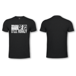 Mens T-Shirt  - Black - CF 23 - White