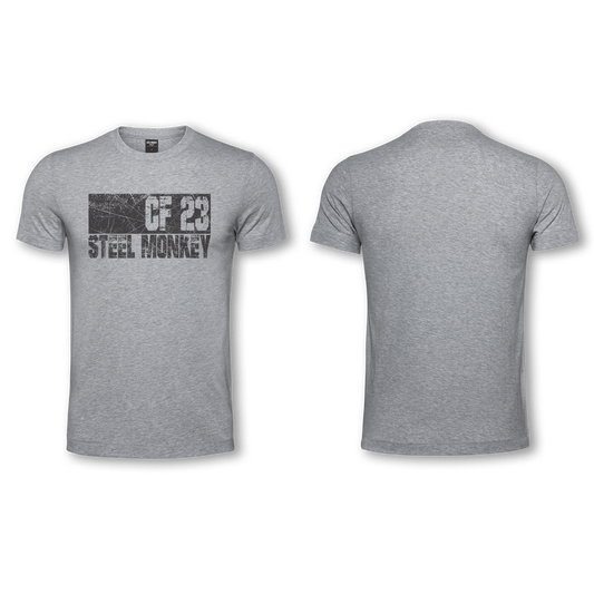 Ladies T-Shirt - Grey - CF 23 - Black