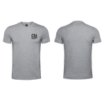 Ladies T-Shirt - Grey -Small - Black Grunge SM