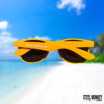 Yellow Steel Monkey Sunglasses