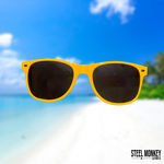 Yellow Steel Monkey Sunglasses