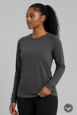 Steel Monkey™ — The Long Sleeve (Charcoal Melange)