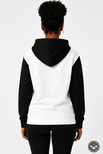Contrast Hoodie — Back with Logo
