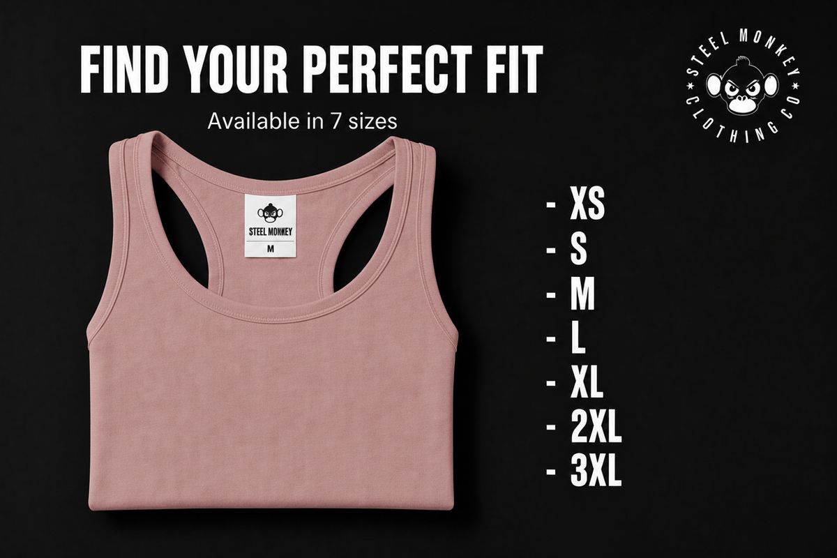 Dusty Pink Tank — Size Guide