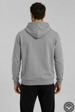 Steel Monkey™ — The Men's Ash Hoodie (Brushed Fleece)
