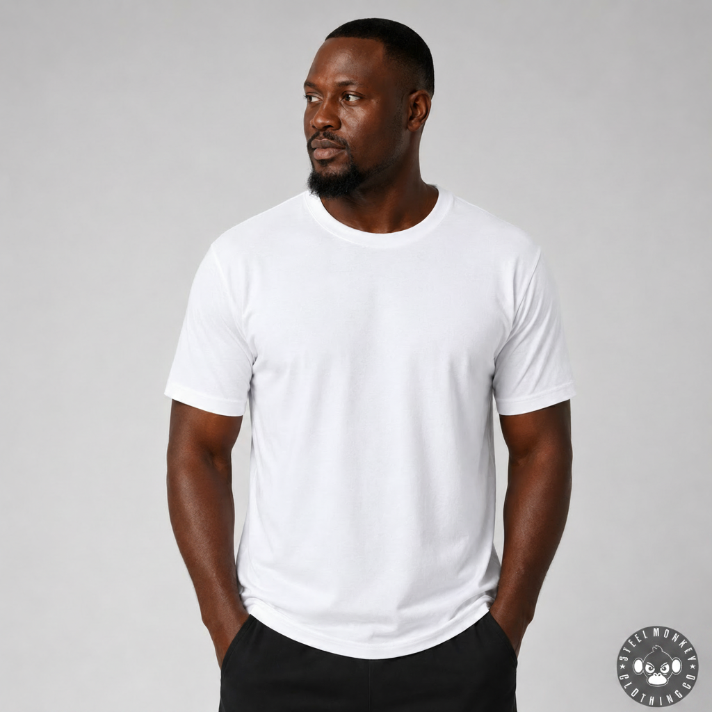 Pure Tee — Front with Logo