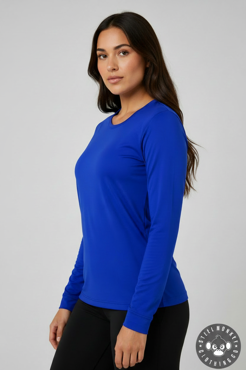 Royal Long Sleeve — Ladies with Logo