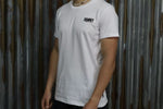 Mens T-Shirt - White - STIMNKY - Black Logo