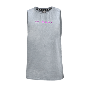 Mens Muscle Tank - Grey - 3D Design