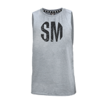SM Men's Melange Tank - Chest Grunge